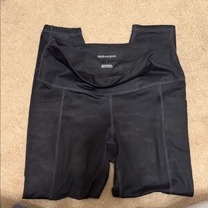 Marika Sport Black Camo Athletic Leggings